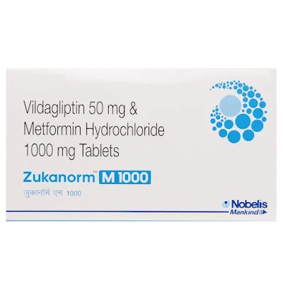 ZUKANORM M 1000/50MG TAB 10'S