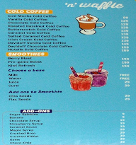 Let's Shake 'N' Waffle menu 1