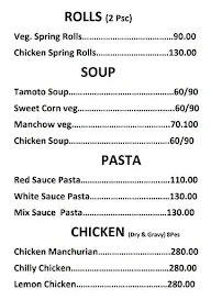 Vikash Fast Food menu 3