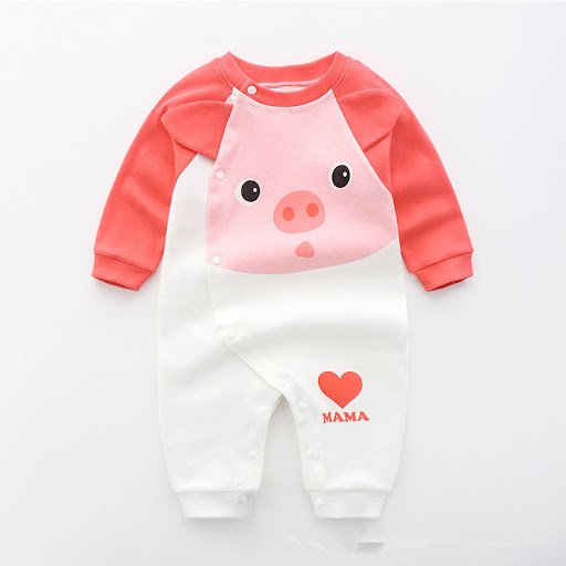 Title 4, Boys Long-sleeved Romper Cotton Net Red Pajamas...