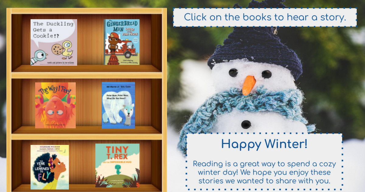 Winter Break Read-Aloud Library