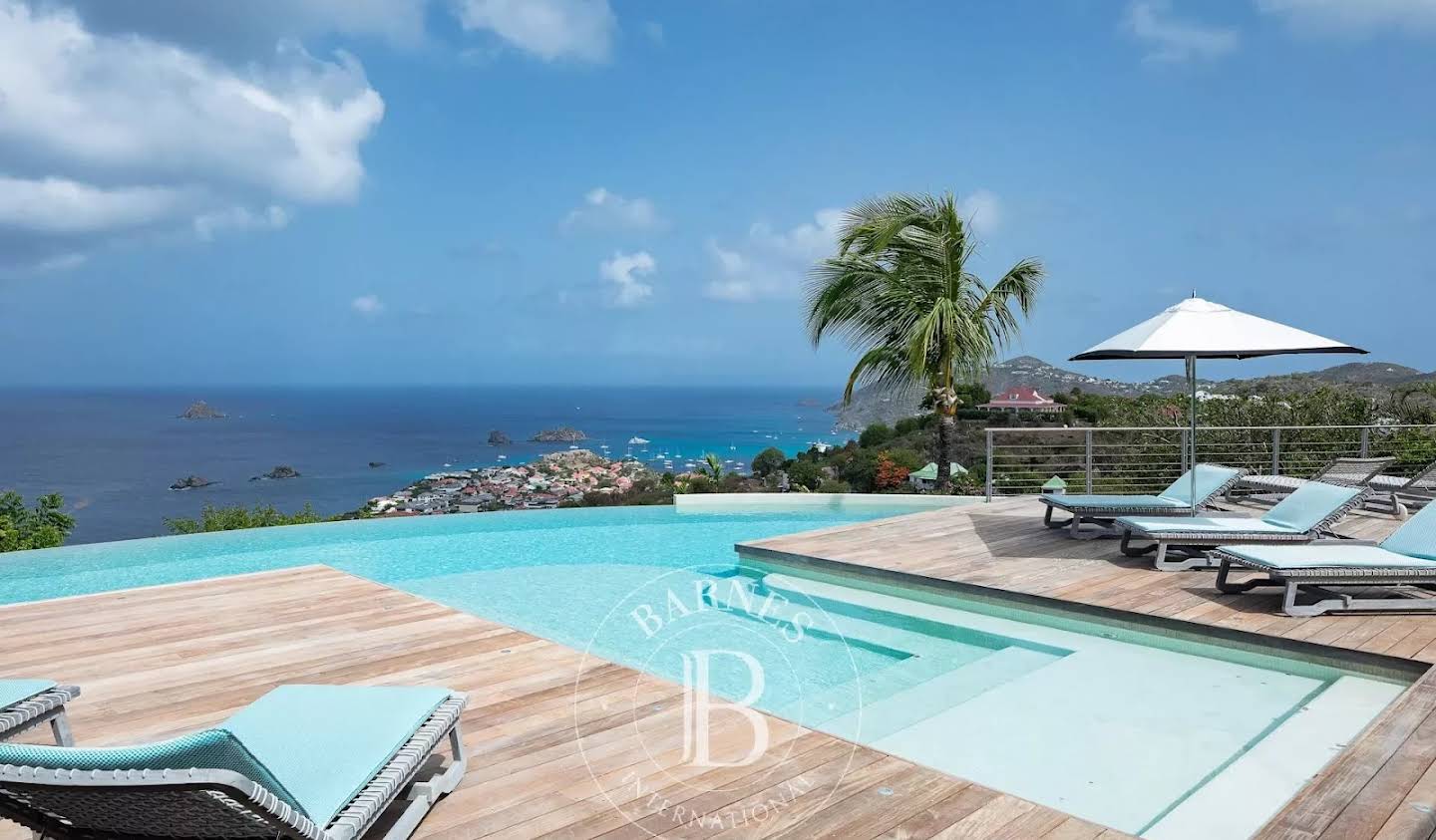 Villa with pool and terrace Saint Barthelemy