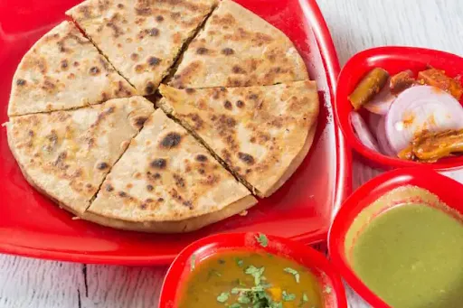 Desi Ghee Aloo Pyaz Paratha