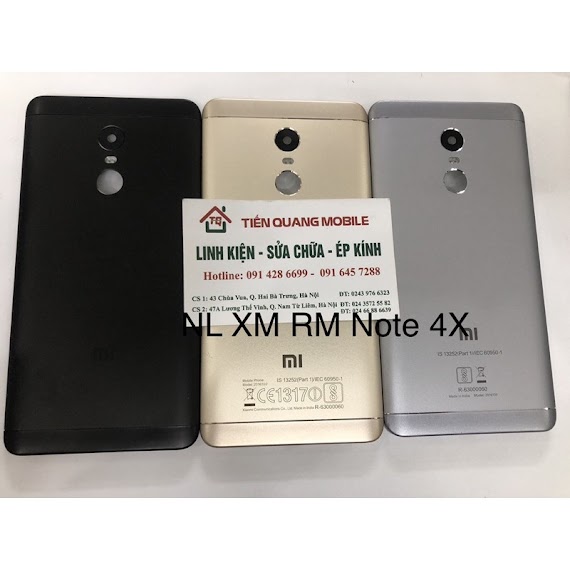 Nắp Lưng Đt Xiaomi Redmi Note 4X