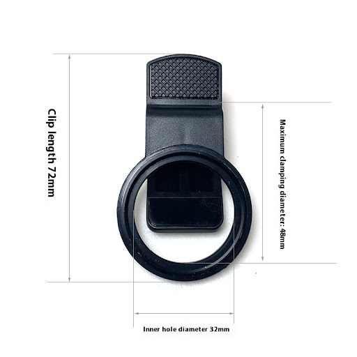 Title 2, 37mm Universal Clip Large Hole Mobile Phone Len...