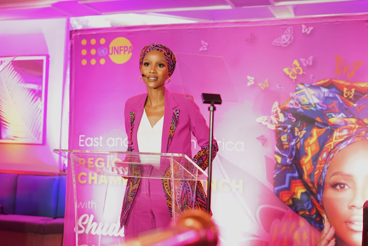 Former Miss SA Shudufhadzo Musida has been named UNFPA regional champion and recognised by Glamour magazine.