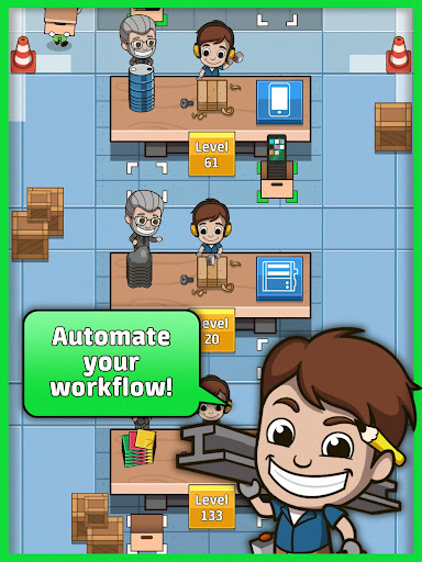 Idle Factory Tycoon: Cash Manager Empire Simulator(Mod Money