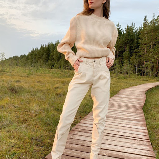 Title 6, Womens Round Neck Korean Style Temperament Com...