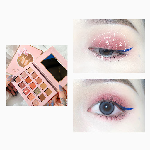 Title 6, 15 Colors Tiangong Jade Rabbit Eyeshadow Palett...