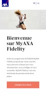 MyAXA Fidelity Screenshot