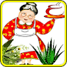 Medicinal plants and health icon