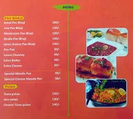 Jyoti Bhel menu 2