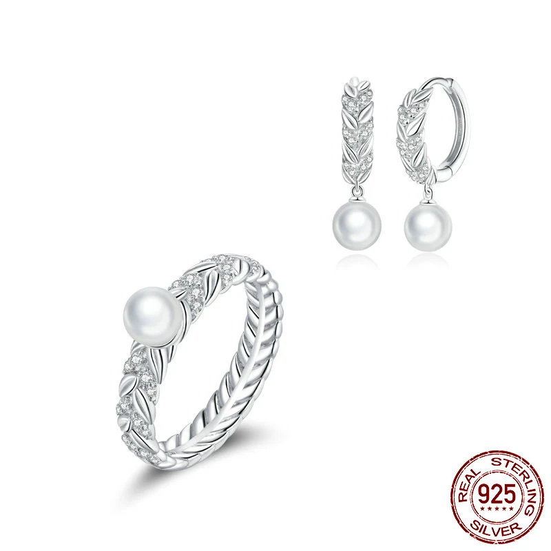 Pendientes de espiga de trigo de circonita con baño de platino para mujer elegancia y brillo deslumbrantes Joyería femenina sofisticada y atemporal