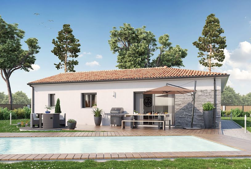  Vente Terrain + Maison - Terrain : 1 000m² - Maison : 89m² à Camblanes-et-Meynac (33360) 