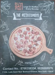 The Pizza Express menu 2