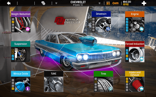 Screenshot Nitro Nation: Car Racing Game