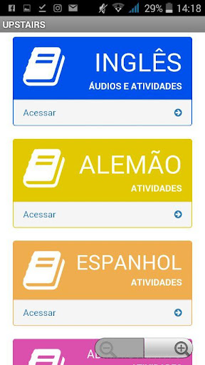 UpStairs Idiomas