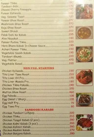 Hotel Abhinandan menu 2