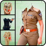 Women Police Dress Photo Suit 1.0.0 Icon