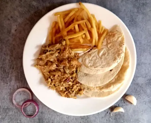 AS Spicy Shawarma Plate With Fries