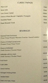 Touch Of Class - The Central Court Hotel menu 6