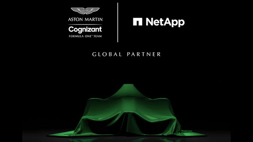 NetApp Joins Aston Martin Cognizant Formula One Team to Pioneer Data-Driven Racing Strategy (Graphic: Business Wire)