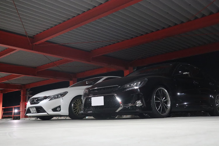 マークXの車高調整・プチオフ会・鹿児島に関するカスタム事例の投稿画像2枚目