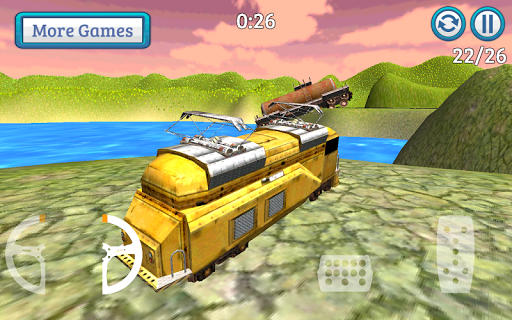 Stunt Racer - Train Tracks