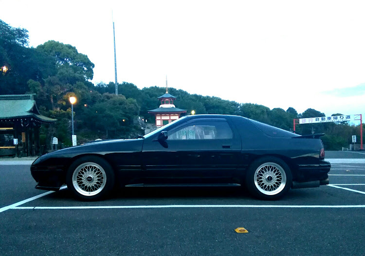 RX-7のゴールデンウィーク・ロアアームバーインプレ・いつのコース！💨・夕焼け！・フォロワーさんありがとうございます！に関するカスタム事例の投稿画像7枚目