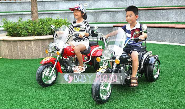 Mô tô điện trẻ em cảnh sát YH-8801
