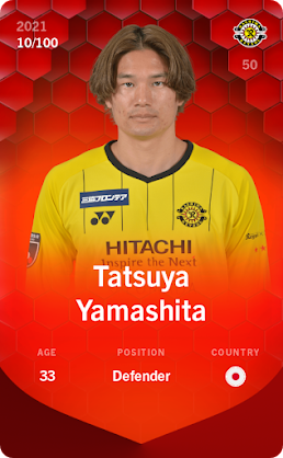 Tatsuya Yamashita 2021-22 • Rare 10/100