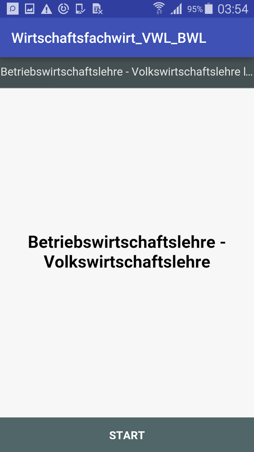 Wirtschaftsfachwirt - VWL BWL Screen 1