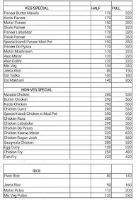 Shomils Food Corner menu 1