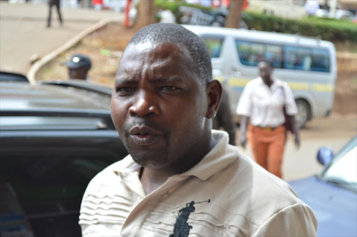 James Mugambi alias Kaana ka Njoka (snakelet), the Meru man who has denied being a witch doctor tasked with protecting Meru Senator Kiraitu Murungi and Tigania East MP Mpuru Aburi's votes. /KIRIMI MURITHI