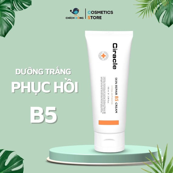 [Chính Hãng] Kem Dưỡng Làm Dịu Da B5 Ciracle Skin Repair B5 Hydra Anti Aging Cream 100Ml