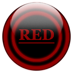 Cover Image of Tải xuống Red Glass Orb Icon Pack v4.6 👻Free👻 4.6 APK