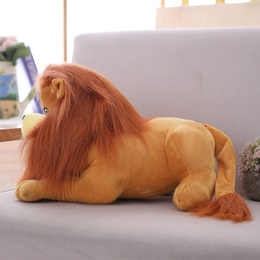 Title 1, Realistic simulation lion doll for cuddling and...