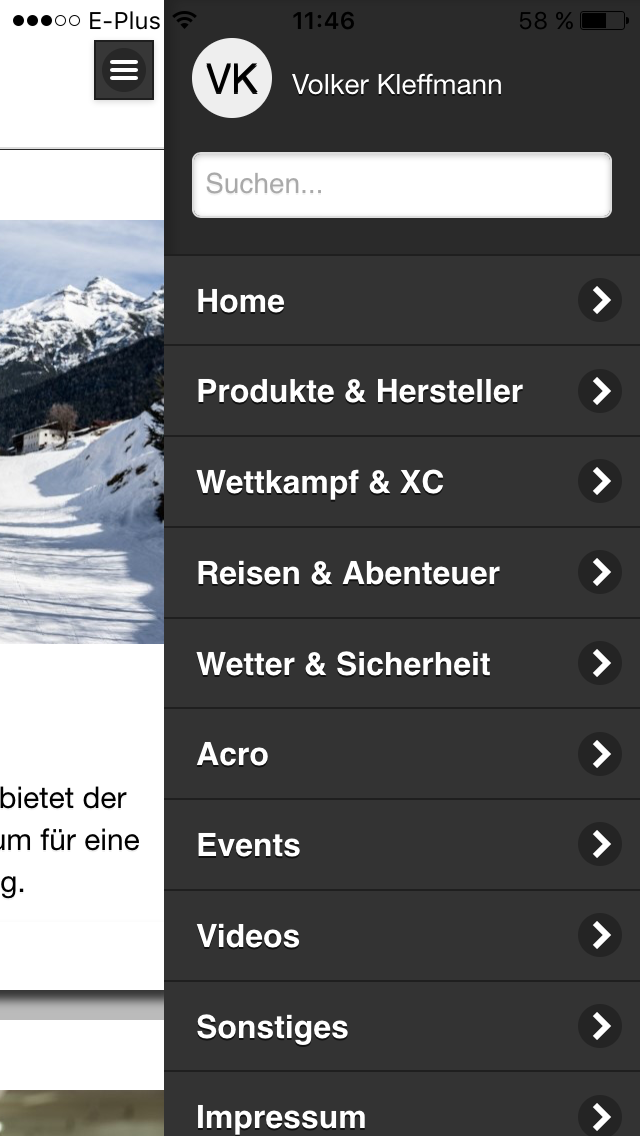 Gliders Update (Phone-Version) Screen 2