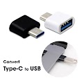 Hạt Chuyển Đổi Otg Từ Typc - C Sang Cổng Usb Giành Cho Laptop Táo, Đt, Tablet(Pkl03)
