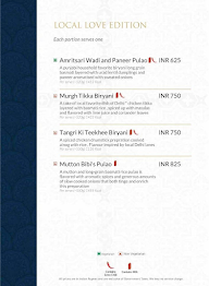 Itc Hotels - Biryani & Pulao Collection menu 2