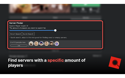 Roblox Server Finder