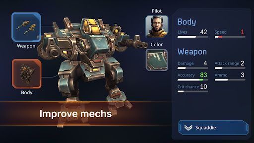 Screenshot Concern: Mech Armored Front
