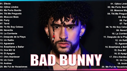 Screenshot Canciones De Bad Bunny 2023