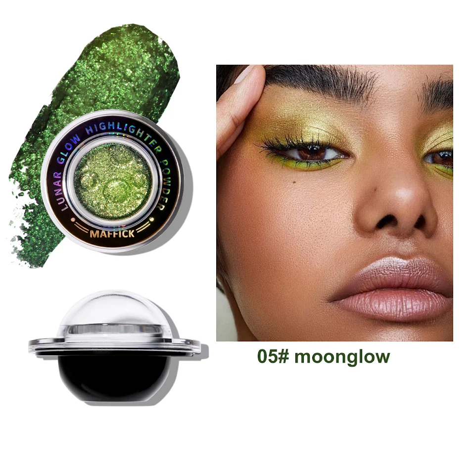 Planet Highlight Powder Pó Iluminador Corporal Brilho Total Efeito Flash Radiante Pele Luminosa Maquiagem Iluminadora