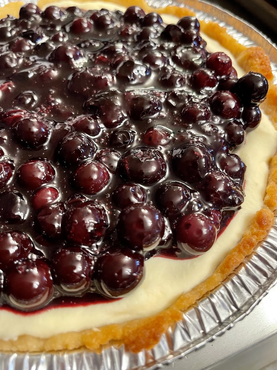 Fresh Blueberry Cheesecake GF/SF