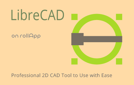 LibreCAD on rollApp small promo image