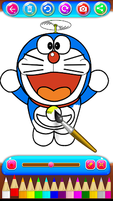 doramon nobita coloring shizukaのおすすめ画像3