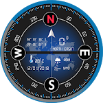 Cover Image of ดาวน์โหลด Digital Compass for Android 1.4.6 APK