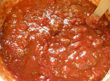 Original Family Spaghetti Sauce    Homemade