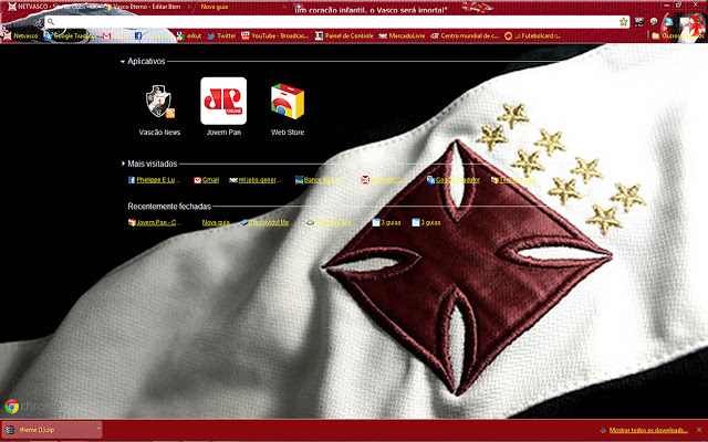 Vasco Eterno chrome extension